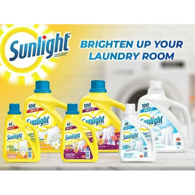 Sunlight Original Fresh, Concentrated Liquid Laundry Detergent, 5.6 Litres, 140 Washloads, 1 Bottle, 5.6 Litres