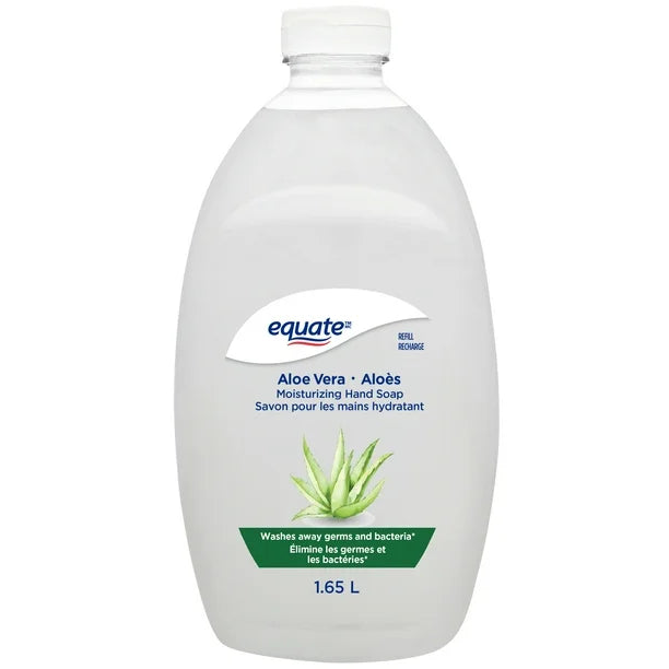 Equate Aloe Vera Moisturizing Hand Soap, 1.65 L