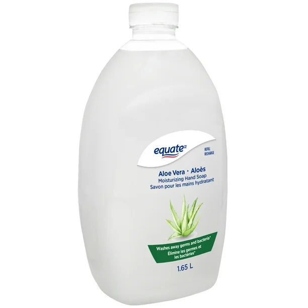 Equate Aloe Vera Moisturizing Hand Soap, 1.65 L